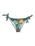 Beachsissi Tropical Teal Green Swimsuit Bottoms Size L - photo 1