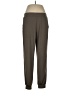 Lisa Rinna Solid Brown Tan Track Pants Size M - photo 1