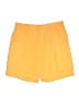 Soft Surroundings Solid Yellow Shorts Size M - photo 1