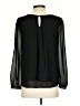 Socialite 100% Polyester Black Long Sleeve Blouse Size S - photo 2