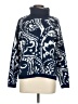St. John's Bay Paisley Blue Pullover Sweater Size M (petite) - photo 1