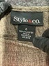 Style&Co 100% Polyester Chevron-herringbone Brown Casual Skirt Size 4 - photo 4
