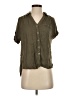 Candie's Green Short Sleeve Blouse Size S - photo 1