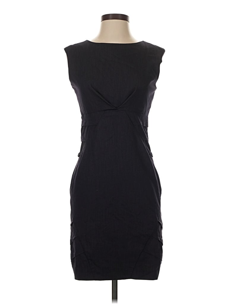 Pre-owned Nicole Miller Studio Cocktail Dress In Black