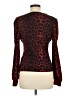 Shein Red Long Sleeve Blouse Size 8 - 10 - photo 2