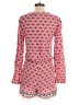 Chelsea & Violet 100% Rayon Hearts Red Romper Size S - photo 2