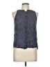 A New Day 100% Rayon Blue Sleeveless Blouse Size M - photo 1
