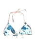 Unbranded Print Blue Swimsuit Top Size 10 - photo 1