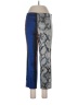 Tahari Color Block Blue Casual Pants Size 10 - photo 1