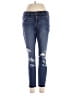 J Brand Hearts Blue Jeans Size 25 waist - photo 1
