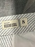 Maison Jules Houndstooth Gray Casual Pants Size 8 - photo 8