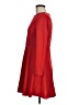 Jusfitsu Solid Red Casual Dress Size M - photo 5