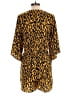 Fashion 100% Polyester Animal Print Yellow Romper Size XS - photo 2