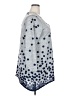 Autograph Polka Dots Gray 3/4 Sleeve Top Size 18 - photo 4
