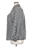 Notations Stripes Silver Long Sleeve Blouse Size 2X - photo 5