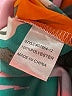 Jodifl 100% Polyester Tropical Orange Short Sleeve Blouse Size L - photo 8