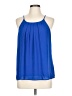 Dna Couture 100% Polyester Blue Tank Top Size L - photo 1