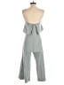 showpo Solid Gray Jumpsuit Size 6 - photo 2