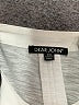 Dear John 100% Rayon White Short Sleeve Blouse Size XS - photo 7