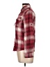 Ocean + Coast 100% Cotton Plaid Red Long Sleeve Button-Down Shirt Size L - photo 5