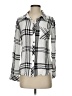 Rails 100% Rayon Plaid Silver Long Sleeve Button-Down Shirt Size XS - photo 1