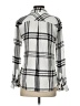 Rails 100% Rayon Plaid Silver Long Sleeve Button-Down Shirt Size XS - photo 2