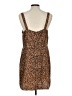 BP. 100% Polyester Animal Print Brown Casual Dress Size L - photo 2