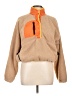 Unbranded 100% Polyblend Orange Tan Fleece Size L - photo 1