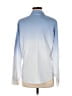 Unbranded 100% Polyester Color Block Blue Long Sleeve Blouse Size L - photo 2
