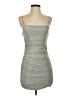 Shein Metallic Silver Cocktail Dress Size XS - photo 1