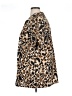 Anthony Richards Animal Print Brown Short Sleeve Blouse Size 1X - photo 5