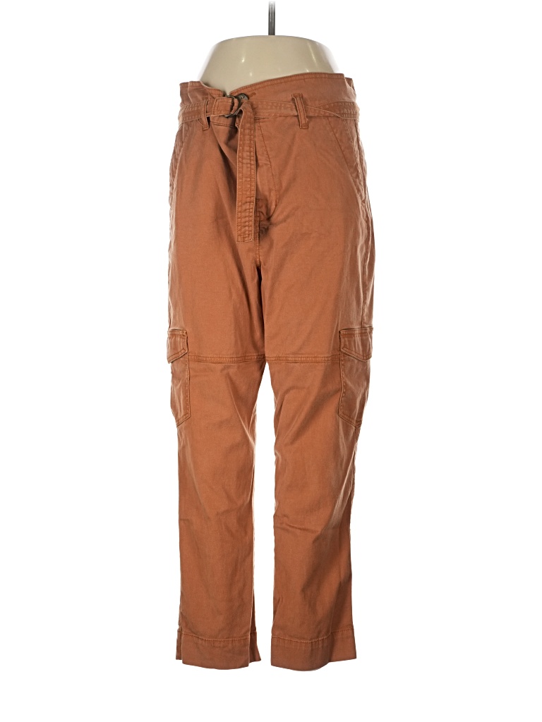 Pre-owned Cabi Cargo Pants In Brown