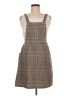 Unbranded 100% Polyester Tweed Gray Casual Dress Size M - photo 1