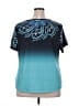 Unbranded Teal Short Sleeve Top Size 2X - photo 2
