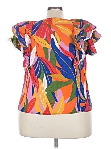 Marc New York Short Sleeve Blouse (view 2)