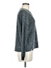 Splendid Animal Print Green Blue Pullover Sweater Size M - photo 4