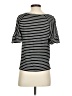 Max Studio Stripes Black Short Sleeve T-Shirt Size S - photo 2