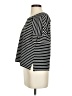 Max Studio Stripes Black Short Sleeve T-Shirt Size S - photo 5