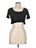 American Eagle Outfitters Black Short Sleeve Top Size M - photo 1