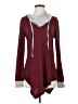 Miagooo Burgundy Pullover Hoodie Size S - photo 1