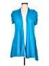 AB Studio 100% Rayon Blue Cardigan Size L - photo 1