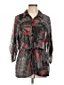 Chico's Paisley Gray 3/4 Sleeve Blouse Size L (estimated) - photo 1