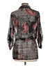 Chico's Paisley Gray 3/4 Sleeve Blouse Size L (estimated) - photo 2