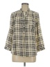 Pixley 100% Polyester Ivory 3/4 Sleeve Blouse Size M - photo 1