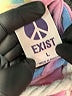 Exist Tie-dye Blue Pullover Hoodie Size L - photo 7