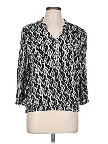 NY Collection 3/4 Sleeve Blouse (view 1)