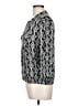 NY Collection 100% Rayon Black 3/4 Sleeve Blouse Size L - photo 5