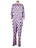 Koh Koh Argyle Blue Jumpsuit Size 2X - photo 2