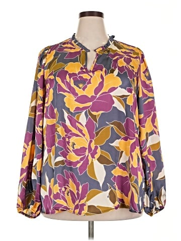Emily Wonder Long Sleeve Blouse (view 1)