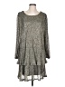 Hayden 100% Polyester Silver Cocktail Dress Size L - photo 1